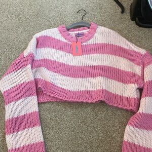 EDIKTED cropped sweater!! NWT!!